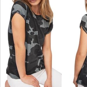 Free People Camo T-Shirt.
